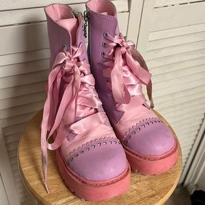 Sugar Thrillz Platform Boots